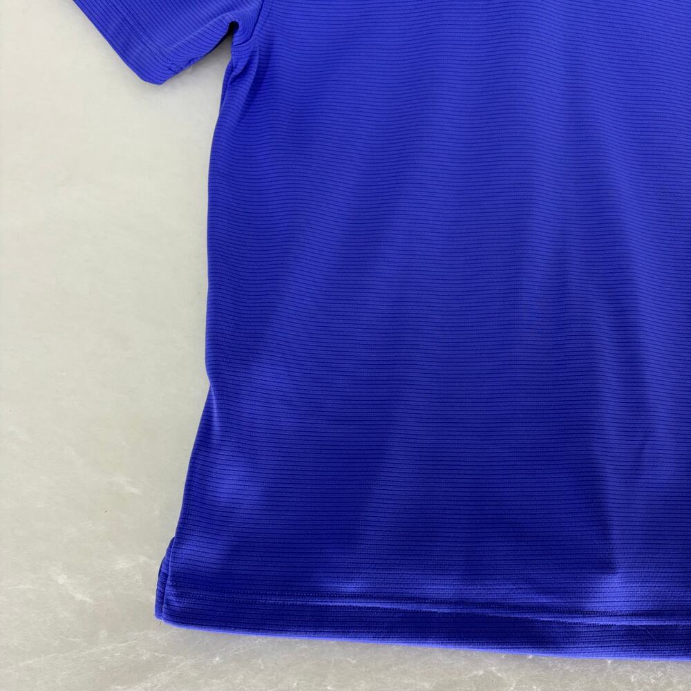 Under Armour Men's UA Tech Polo Purple HeatGear Loose Fit Medium - Picture 14 of 14